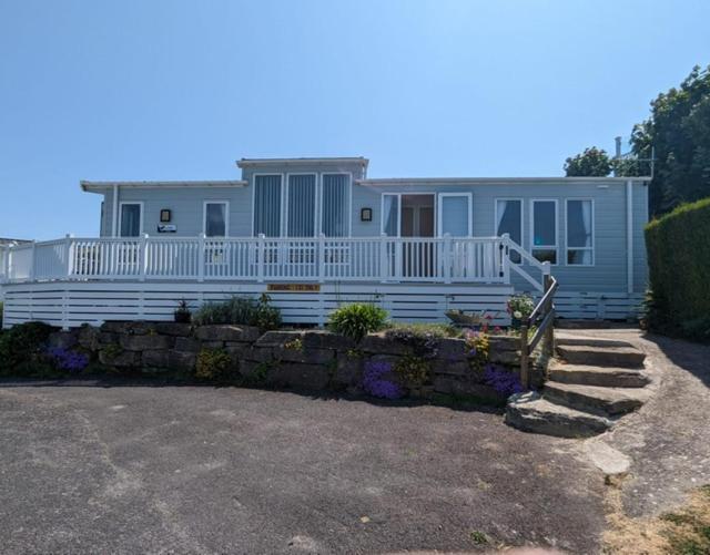 Caravan Swanage Bay View Holiday Park Dorset Amazing Location Exterior photo