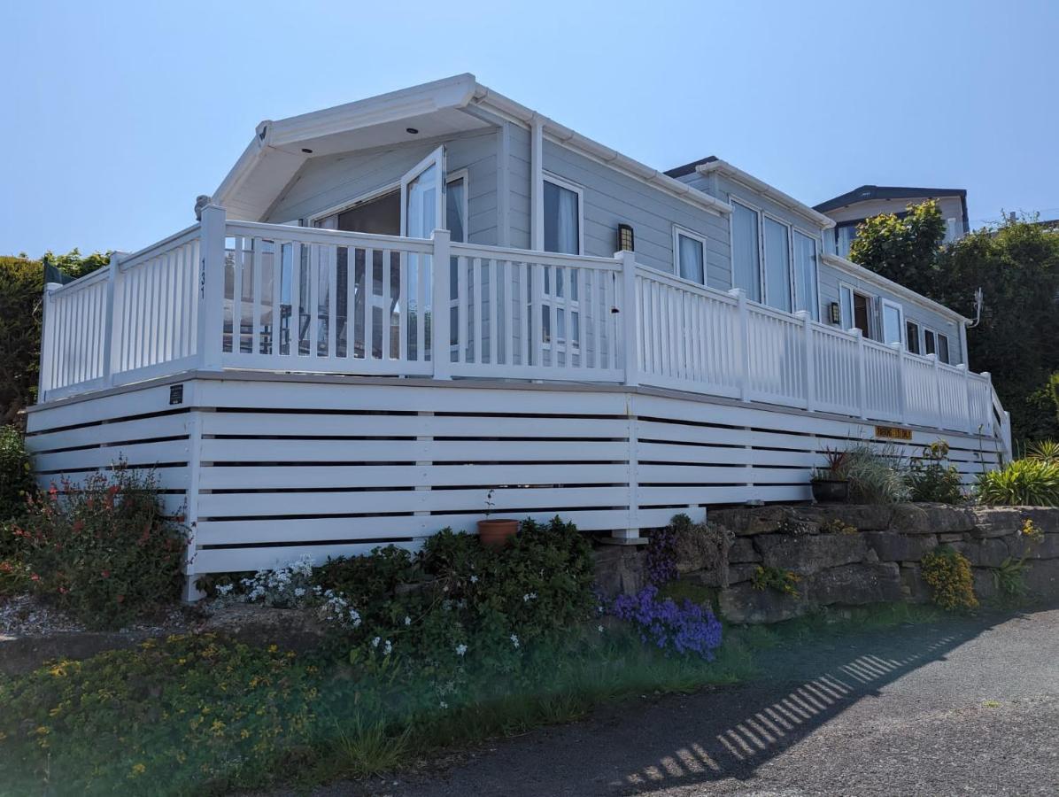 Caravan Swanage Bay View Holiday Park Dorset Amazing Location Exterior photo